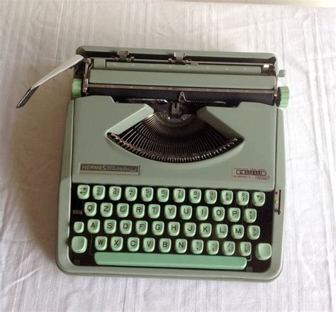 hermes baby macchina da scrivere|Typewriter Day 2011, California style, with a 1943 Hermes Baby.